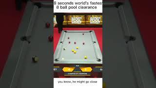 FASTEST BILLIARDS CLEARANCE EVER!