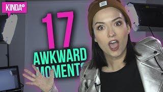 17 AWKWARD MOMENTS FROM 2017 | KindaTV ft. Natasha Negovanlis