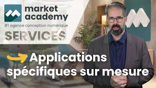 Développement d'application sur mesure - Market Academy par Guillaume Sanchez