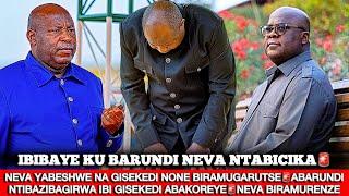 NEVA YABESHWE NA GISEKEDI NONE BIRAMUGARUTSE YIGARAMIYEABARUNDI NTIBAZIBAGIRWA IBI GISEKEDI ABAKOZE