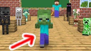 Monster School : BABY ZOMBIE IS SO SAD - Sad Story - Minecraft Animation