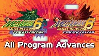 Mega Man Battle Network 6: All Program Advances (Including CrossOver PA!)