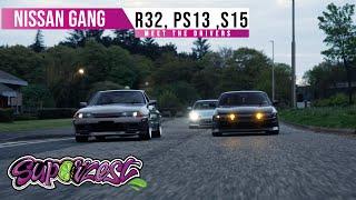 R32 GTR vs Silvias | R32 GTR, PS13 , S15 | Superzest