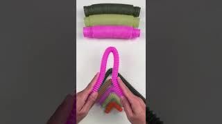 Creating Satisfying ODDASMR POP-TUBE #asmrsounds #poptubes #satisfyingvideos #relaxing #crunchyasmr