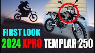 FIRST LOOK AT THE NEW 2024 TEMPLAR 250! Chinese Dual Sport Motorcycle