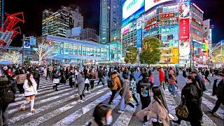 Tokyo Japan - Shinjuku to Shibuya Night Walk 2025 • 4K HDR