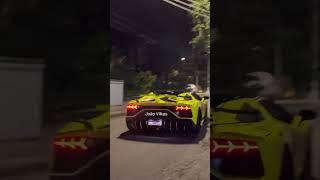 Lamborghini Aventador SVJ Roadster Causando Pelas ruas de São Paulo!!! *João Vilkas*