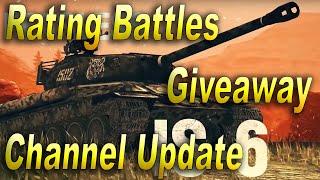 Rating Battle Giveaway and Wallerdog Channel Update WoTBlitz