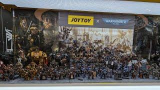 WARHAMMER 40K display in HK by Joytoy figures.