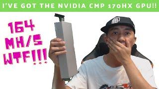 NVIDIA CMP 170HX STRONGEST GPU ON THE PLANET! | 164 MH Crypto Mining 2021 ξ ₿ 香港加密貨幣挖礦