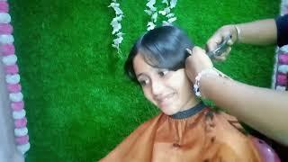 Mushrooms Haircut Easy Technique / Short Bob haircut / Baby Haircut /girl hair cutting / school girl