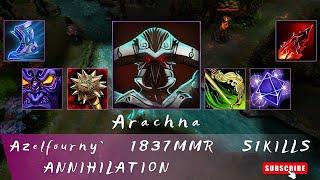 HoN | Mid Wars | Arachna | Azelfourny` | 1837 MMR