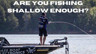 What Does Fishing “Shallow” Mean During THE FALL??