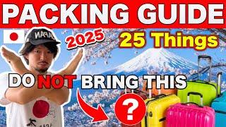 The Ultimate Japan Packing List: 2025 Edition | Don't Make the Same Mistakes | JAPAN GUIDE 2025 2025