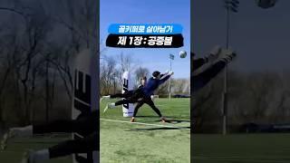 29초만에 배우는 골키퍼 공중볼 잡는 방법!