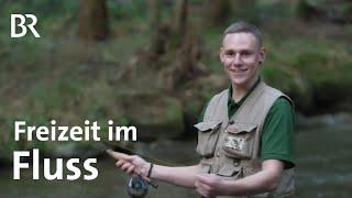 Freizeit am Fluss: Mineralien sammeln, Wandern oder Fischen? | Zwischen Spessart und Karwendel | BR