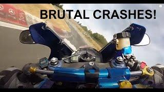 Idiots Road Bike Crashes & Motorcycle Mishaps 2021 Epic compilation