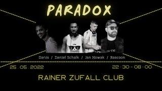 PARADOX TRAILER 4 HD Rainer Zufall Club Linz 25.05.2022 KöTerMuKKe Daniel Schalk Jan Nowak Raacoon