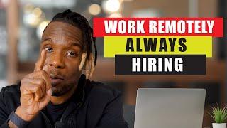 UK & US Companies Always Hiring Work From Home Jobs (Remote With Great Pay)