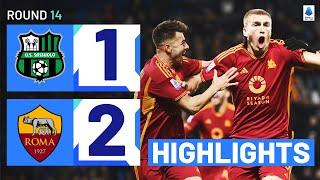 SASSUOLO-ROMA 1-2 | HIGHLIGHTS | Roma turn the game on its head! | Serie A 2023/24