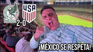 MÉXICO vs USA 2-0 ¡EN MI CASA y CON MI GENTE! AMISTOSO en GUADALAJARA | RESUMEN