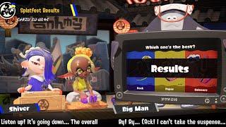 THE SPLATFEST RESULTS ARE IN! Rock vs Paper vs Scissors: Who Won?! (Splatoon 3)