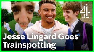 Jesse Lingard Comforts Tearful Francis | Trainspotting With Francis Bourgeois | Channel 4