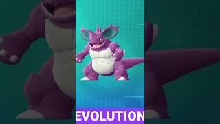 Nidorino is evolving ! #nidorino #nidoking #letsgopikachu