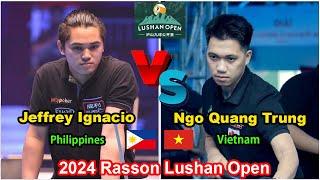 Jeffrey Ignacio VS Ngo Quang Trung | 2024 Rasson Lushan Open - Race To 9