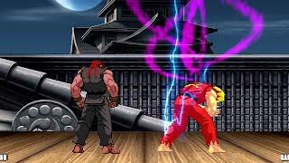 SUPREME KEN VS DRAGON RYU!