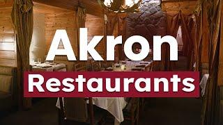 Top 10 Best Restaurants to Visit in Akron, Ohio | USA - English