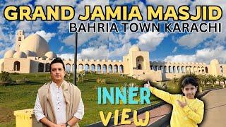 GRAND JAMIA MASJID BAHRIA TOWN KARACHI #grandjamiamasjidbahriatownkarachi