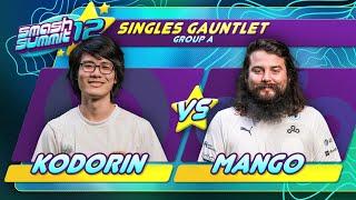 KoDoRiN vs Mang0 - Singles Gauntlet: Bracket 1 Round 2 - Smash Summit 12 | Marth vs Falco