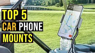 Top 5: Best Car Phone Mounts  in 2024 - The Best Car Phone Mounts {Reviews}