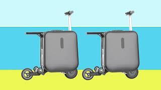 Airwheel SE3-T2 Smart electric suitcase Luggage witch becomes electric scooter in 3 seconds.