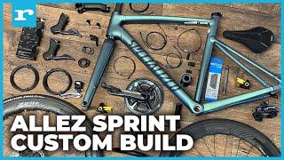 2022 Specialized Allez Sprint Disc road bike custom build