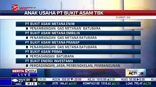 Daftar Anak Usaha PT Bukit Asam Tbk