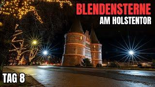 Blendensterne und Lighttrails am Holstentor fotografieren