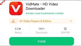 vidmate download ||  vidmate kaise download karen || Asli vidmate download