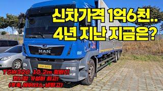 만트럭 10.2m 윙바디 매입후기! 개별화물넘버까지 함께 보시죠!