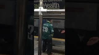 Eagles Fan Gets Wrecked by Pole