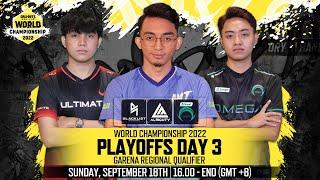 Call of Duty: Mobile World Championship 2022 - Stage 4 Garena Qualifier Playoffs Day 3