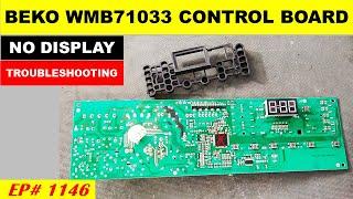 {1146} Beko washing machine control board troubleshooting