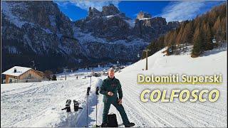 Dolomiti Superski 2025: Colfosco Tag 1