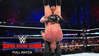 FULL MATCH - Undertaker vs. Triple H - No Disqualification Match: WWE Super Show-Down 2018