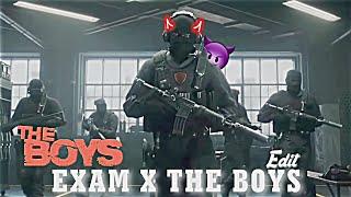 EXAM X THE BOYS EDIT | EXAMS EDIT | EXAM Vs STUDENTS | FUNNY EXAM STATUS | BONES SONG EDIT