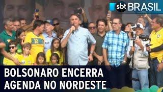 Bolsonaro faz campanha pela região Nordeste | SBT Brasil (25/10/22)