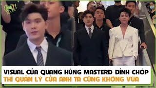 Visual của Quang Hùng MasterD đỉnh chóp thì quản lý của anh ta cũng không vừa