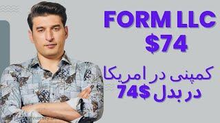 Form Non USA & USA resident  LLC only in $74/جور نمودن کمپنی در امریکا در بدل 74 دالر