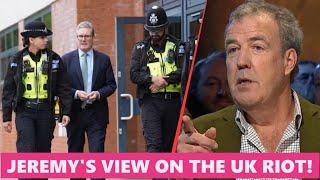 Jeremy Clarkson speaks about the ongoing protest in the United Kingdom